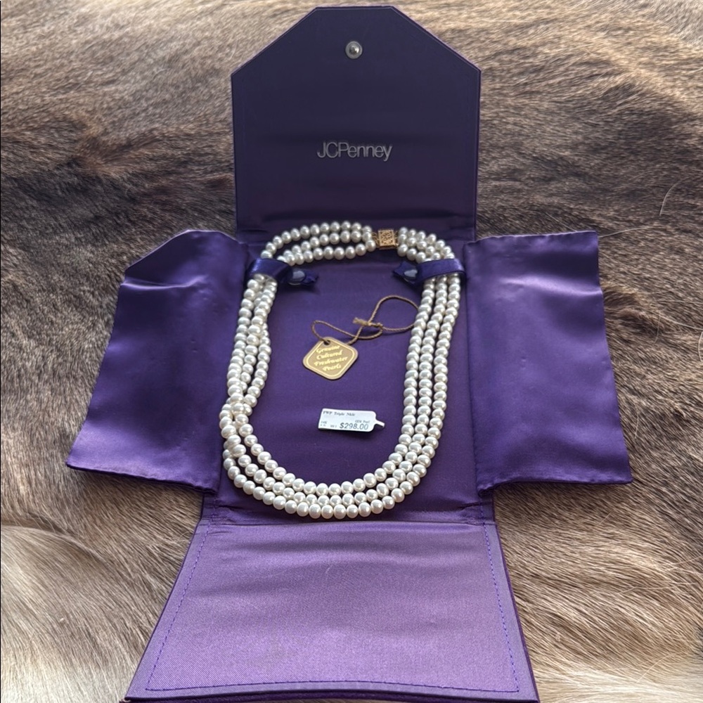 jcpenney Elegant Pearl Necklace
